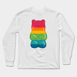 Rainbow Gummy Bear Long Sleeve T-Shirt